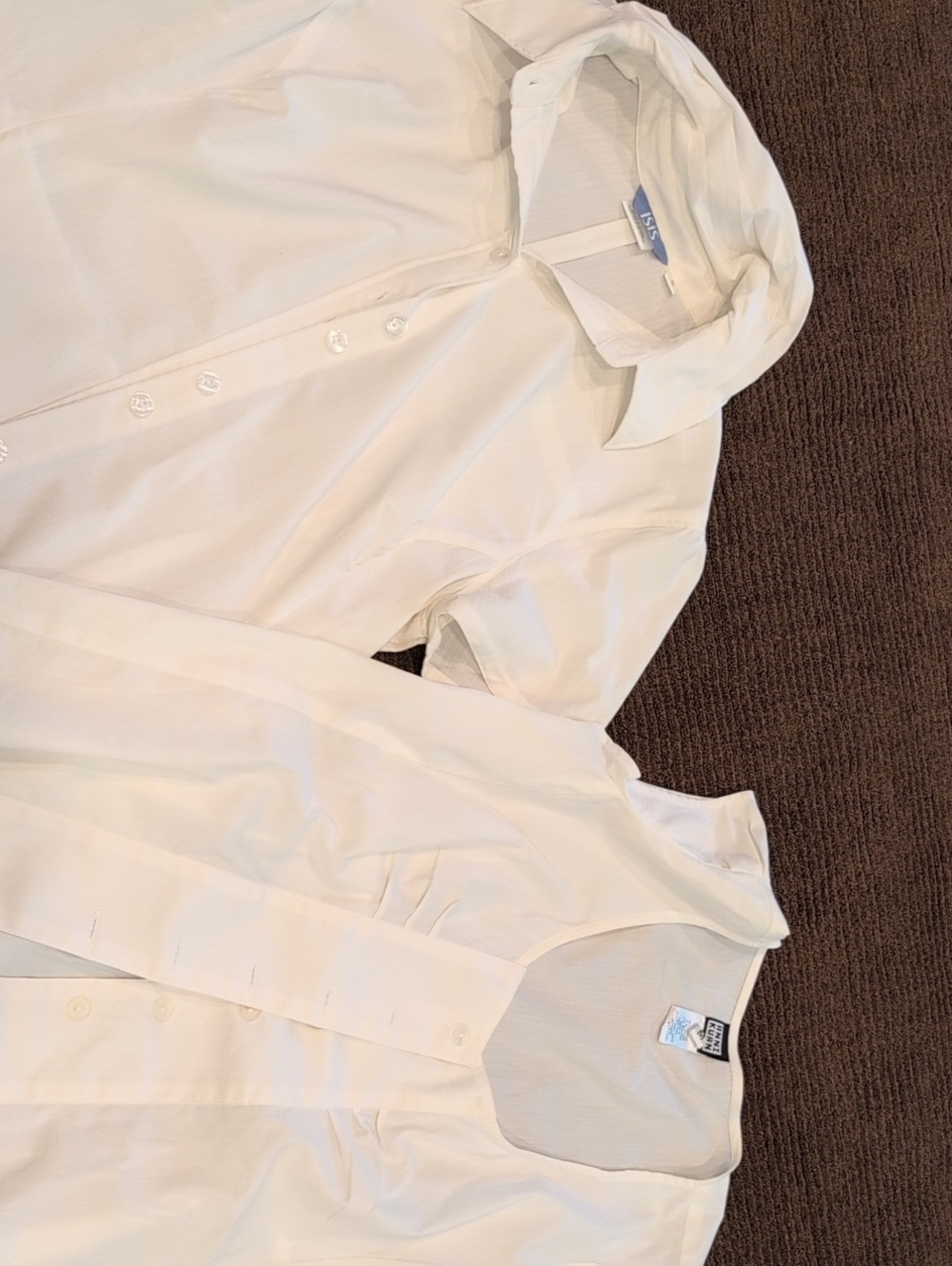 Isis White Women's Button-Up Blouse